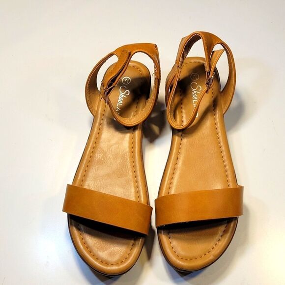 BRAND NEW HERSTYLE CARLI WOMEN"S OPEN TOE ANKLE STRAP PLASFORM LOW WEDGE - Picture 2 of 16